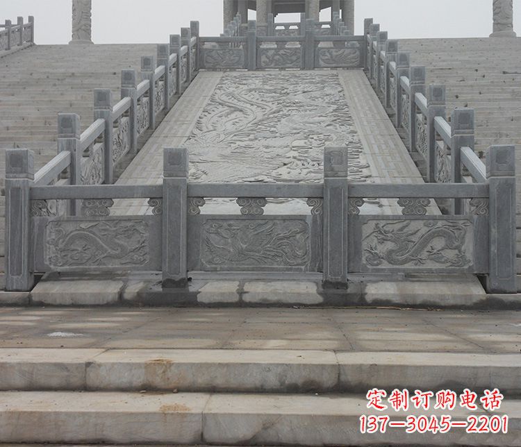 青海精美的仿古石栏板雕塑