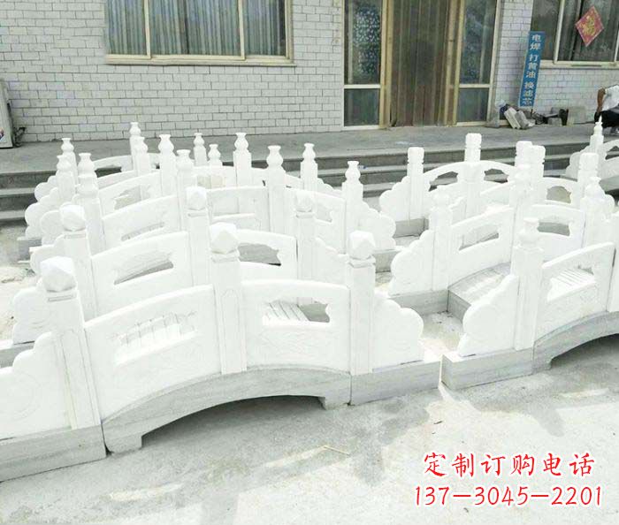 青海专业定制大理石拱桥雕塑