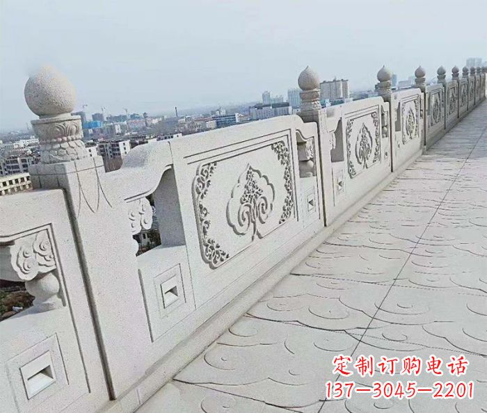 青海精美大理石栏板雕塑
