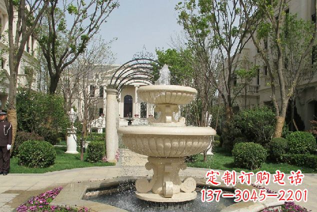 青海大理石喷泉石雕——把景观美学带入公园