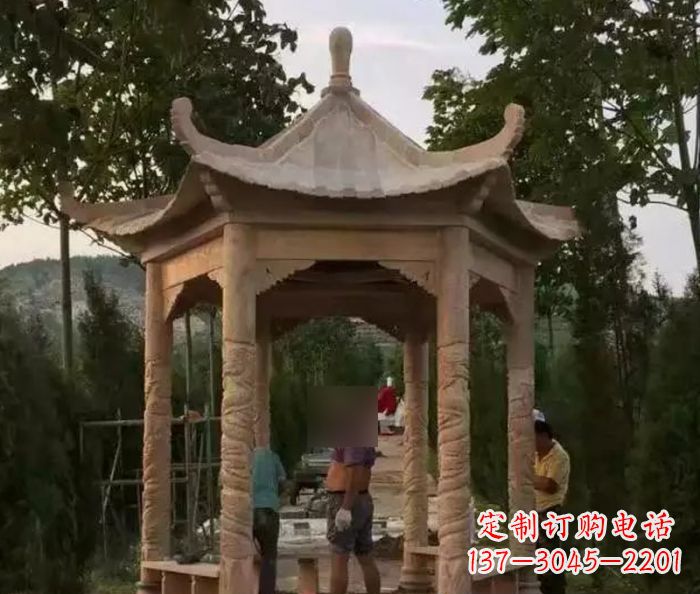 青海中领雕塑凉亭雕塑