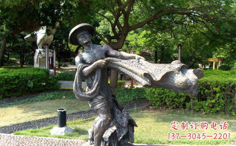 青海渔民铜雕—— 带您体验渔夫传统文化