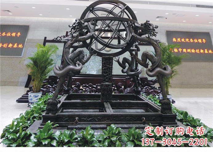青海浑天仪古铜雕:将古雅气息带入家居