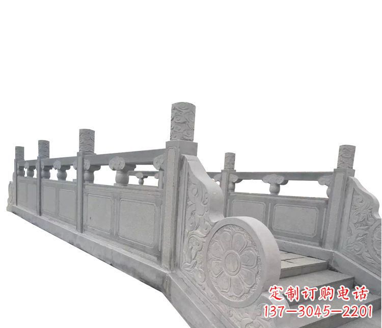 青海中领雕塑精美的大理石栏板石雕
