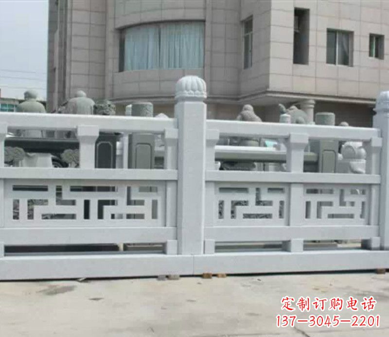 青海大理石栏板石雕,为你的景区增添灵动之美