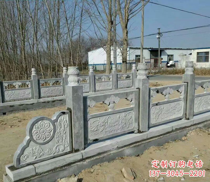 青海豪华大理石栏板石雕