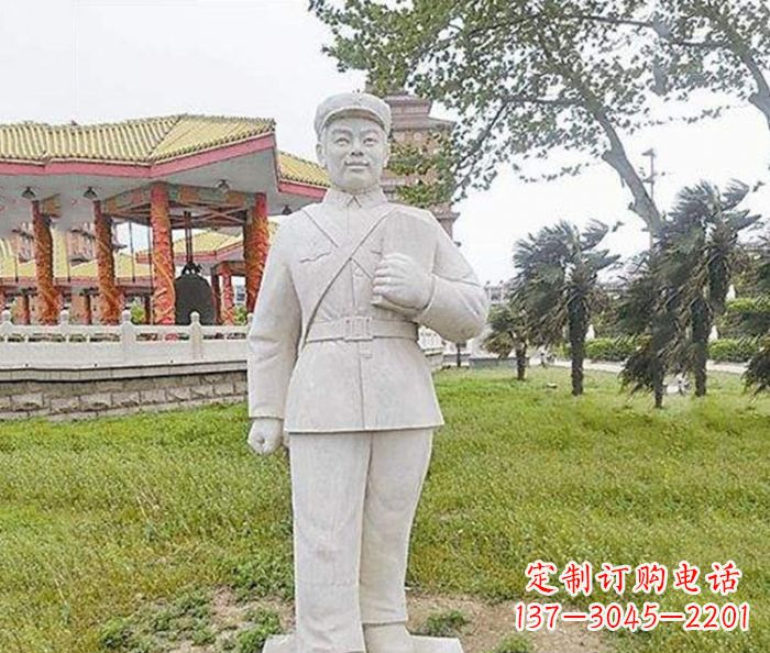 青海雷锋石雕——传承奉献精神