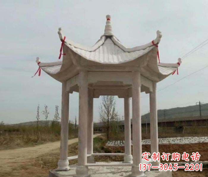 青海凉亭雕塑定制--领雕塑