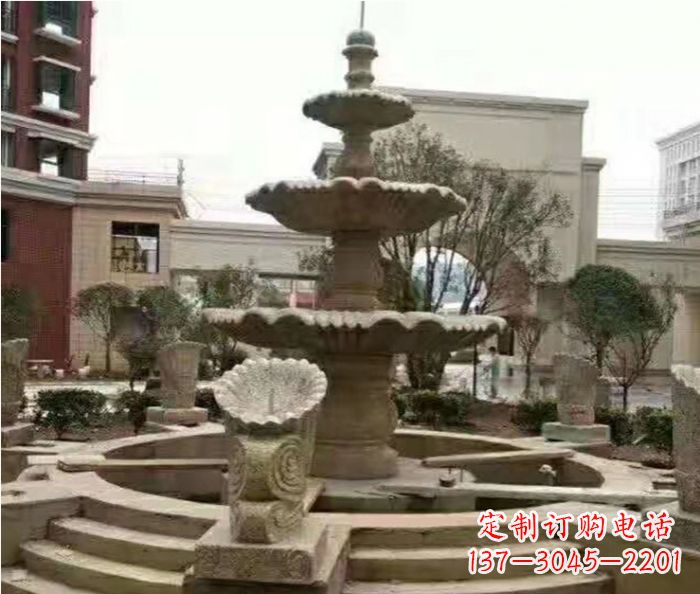 青海高品质砂岩喷泉雕塑