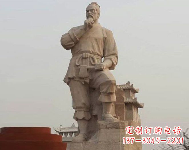 青海重拾古代风采，中领雕塑打造高贵的鲁班雕塑