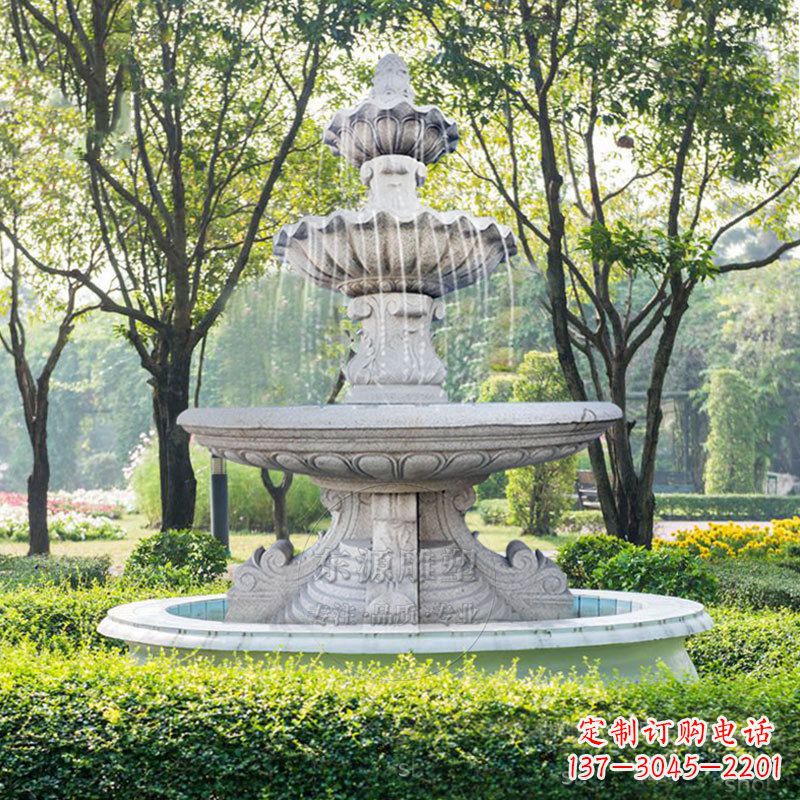 青海石雕喷泉 喷水池