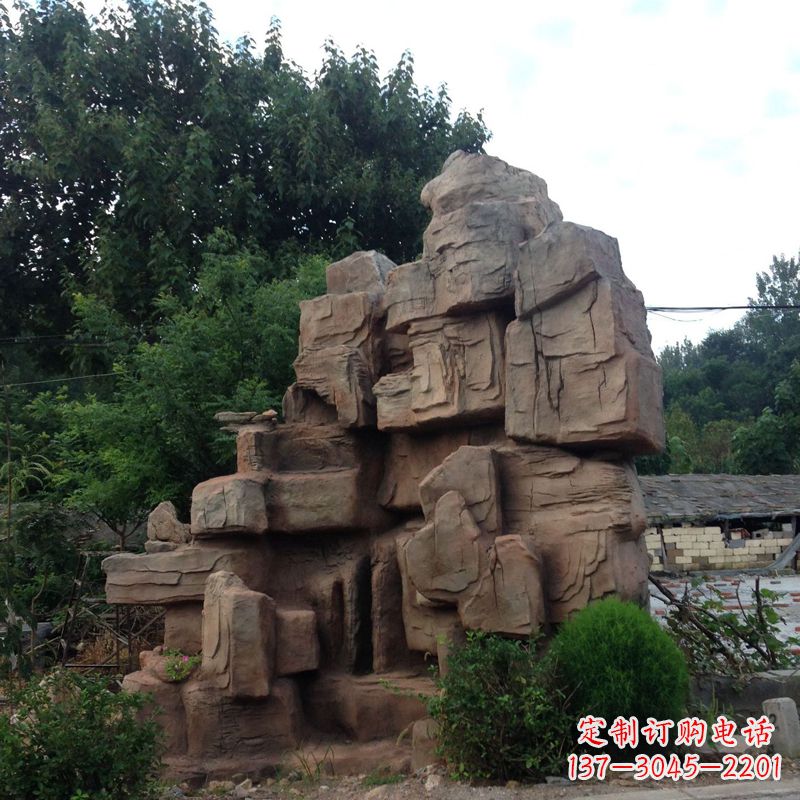 青海石头(塑石)假山