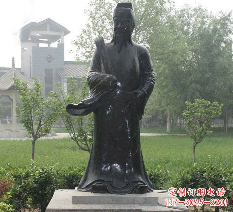 青海铜雕八仙曹国舅