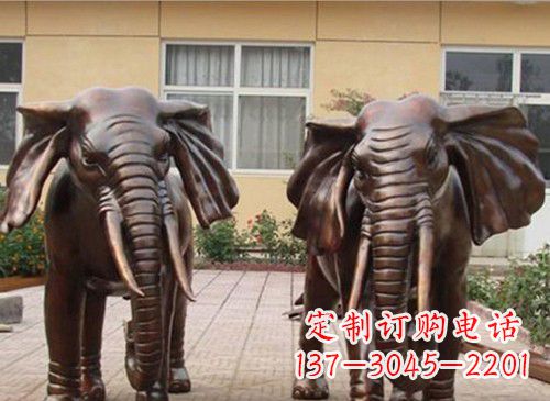 青海铜雕大象222