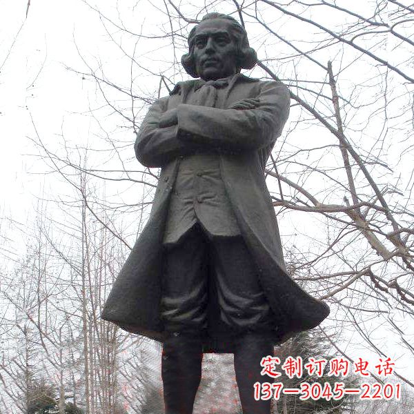 青海瓦特公园铜雕塑像