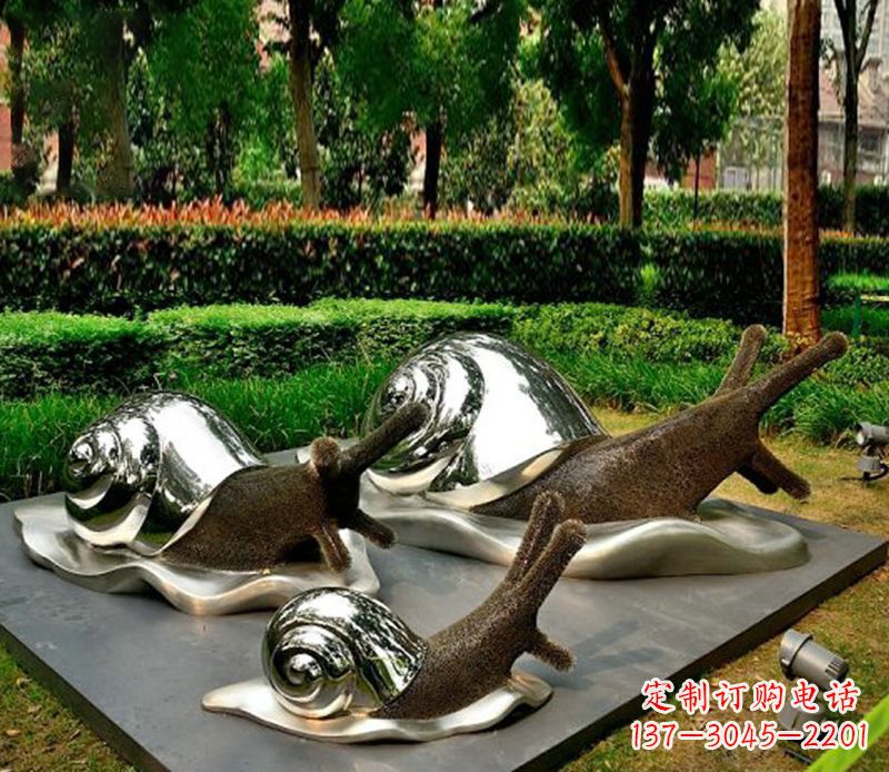 青海蜗牛雕塑不锈钢