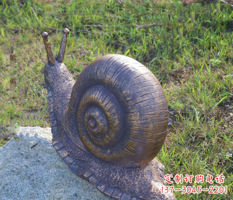 青海蜗牛铜雕