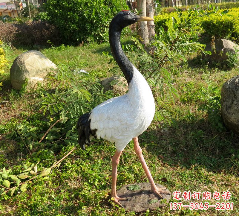 青海仙鹤祥云雕塑