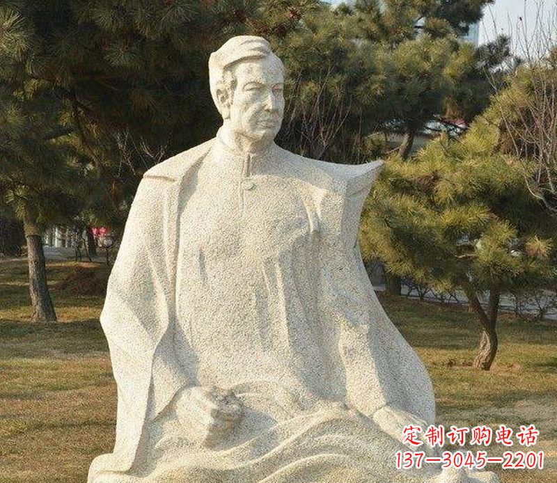 青海冼星海音乐名人石雕