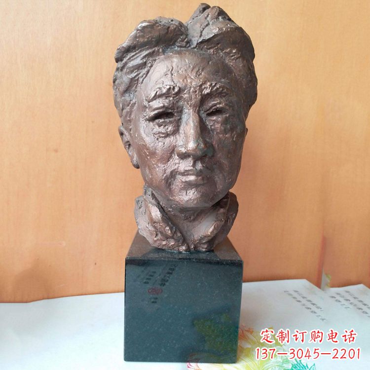 青海现代画家徐悲鸿先生头像雕塑