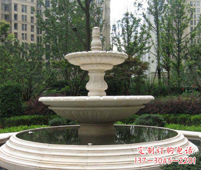 青海小区景观欧式喷泉石雕 (2)