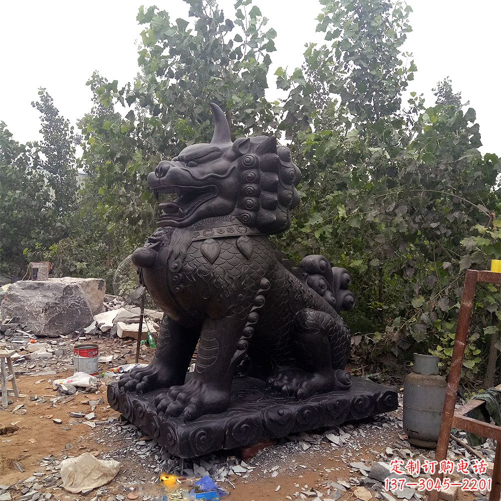 青海獬豸铸铜雕塑
