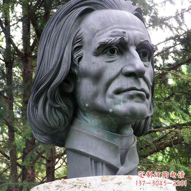 青海英国著名外科医生利斯特铜雕头像雕塑