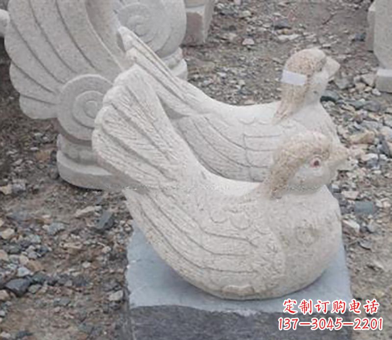 青海鸳鸯石雕