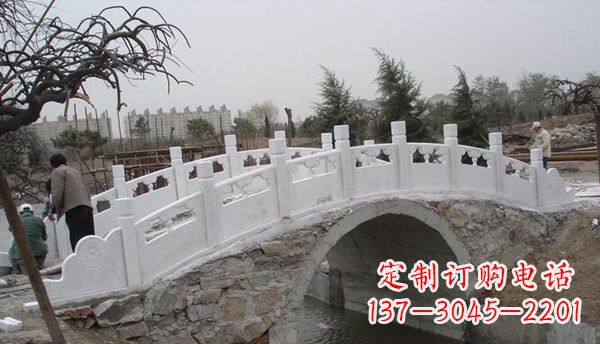 青海园林汉白玉大桥栏板景观石雕