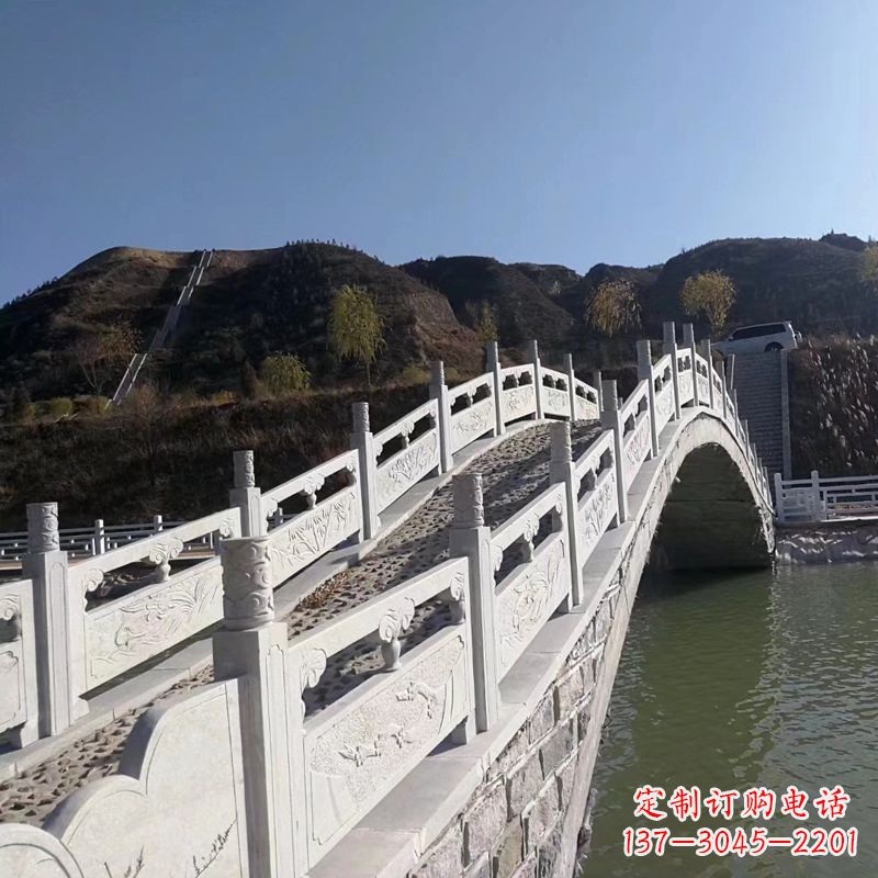 青海园林景点石雕桥栏板