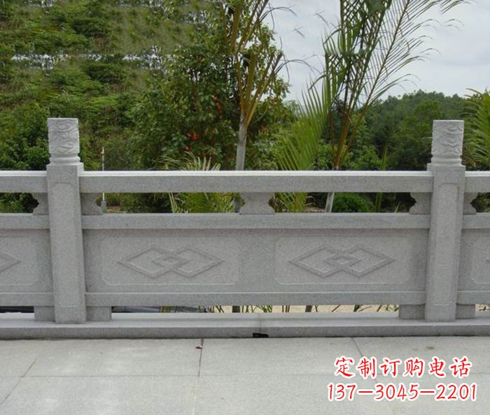 青海园林景观大理石栏板雕塑 (3)