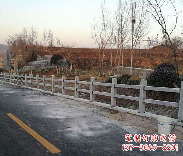 青海园林景观大理石栏杆石雕 (2)