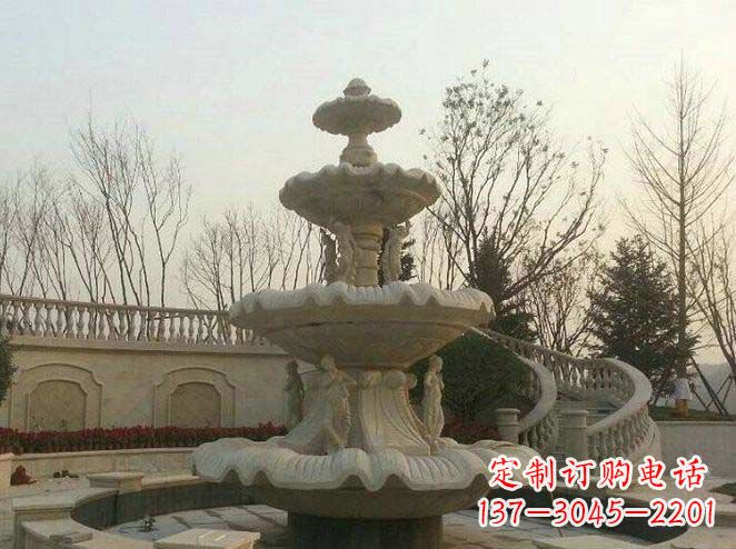青海园林景观大型喷泉石雕 (2)
