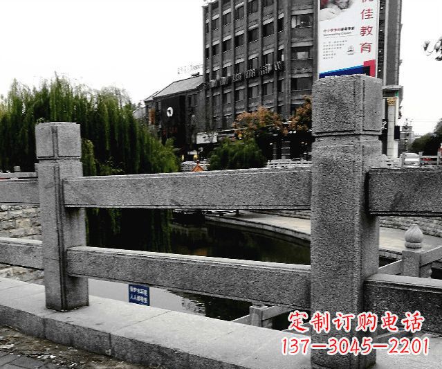 青海园林景观仿古石雕栏板 (9)