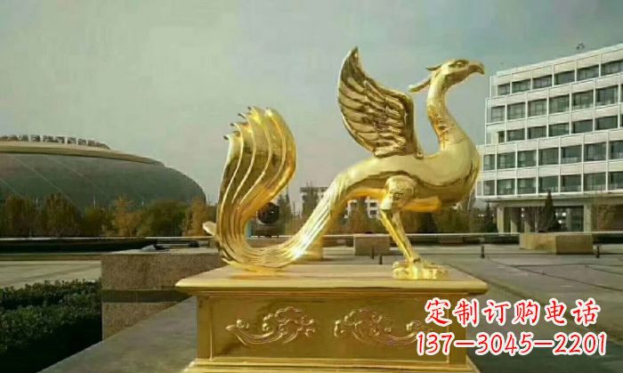 青海朱雀铜雕
