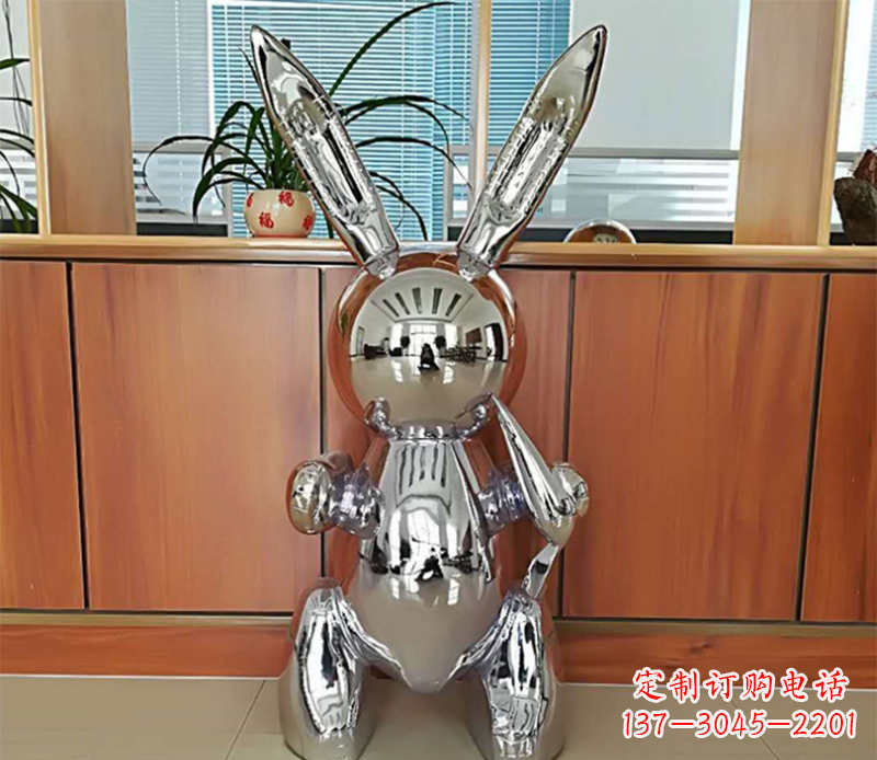 青海兔子雕塑摆件